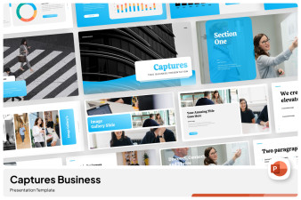Captures Business PowerPoint Template